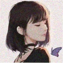 胶片少女头像